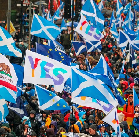 Billede af skotske flag