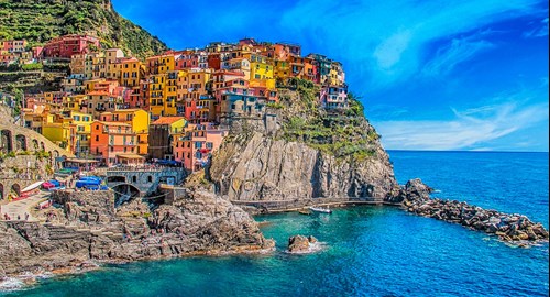 Image of Italian town Cinque Terre